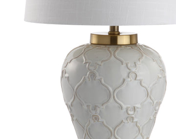 Arthur 29" Ceramic LED Table Lamp - JONATHAN Y